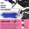 U.S. Art Supply Opaque Pure Pink Acrylic Special Effects Airbrush Paint - 8oz Ready to Spray Air Brush Paint for Nails, Models, Fabric - Water-Based Air Brush Painting